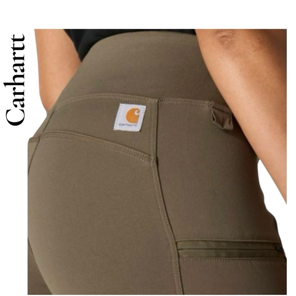 Carhartt Pants - Carhartt Women's Force Fitted Lightweight Utility Leggings. Size 4-6 tall. NWT!